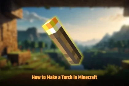 Make a Torch in Minecraft