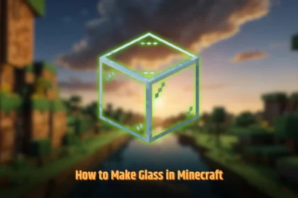 Make Glass in Minecraft