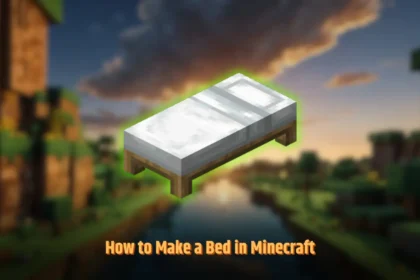 Make a Bed in Minecraft
