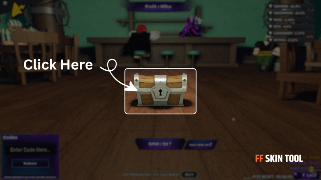 Click on Chest Fruit Battlegrounds Game 