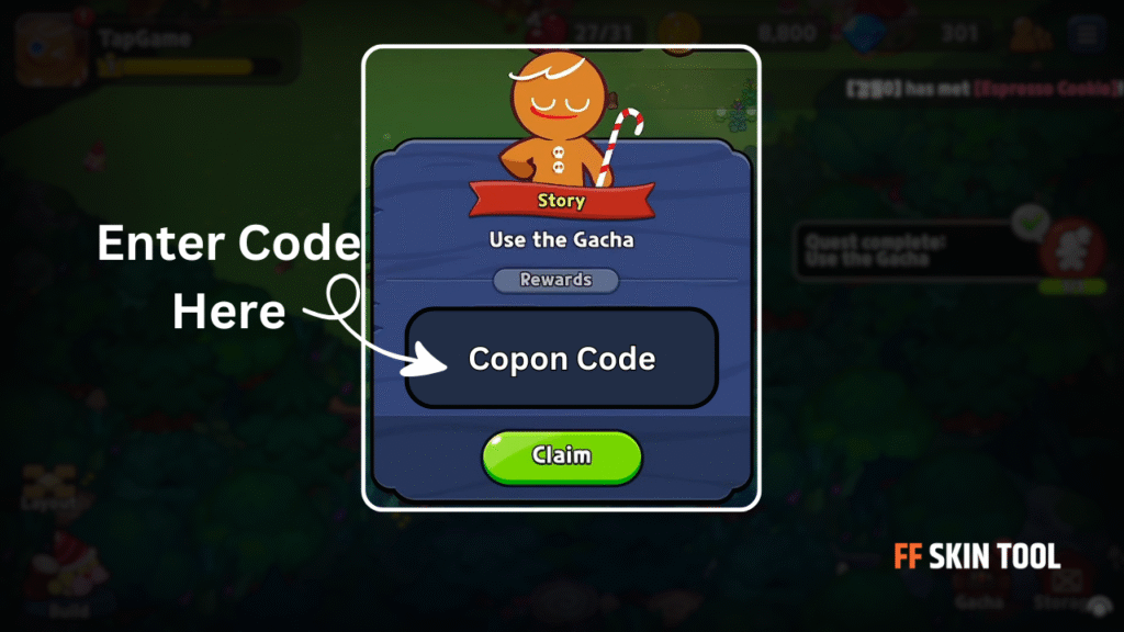 Enter Cookie Run Kingdom Codes Here