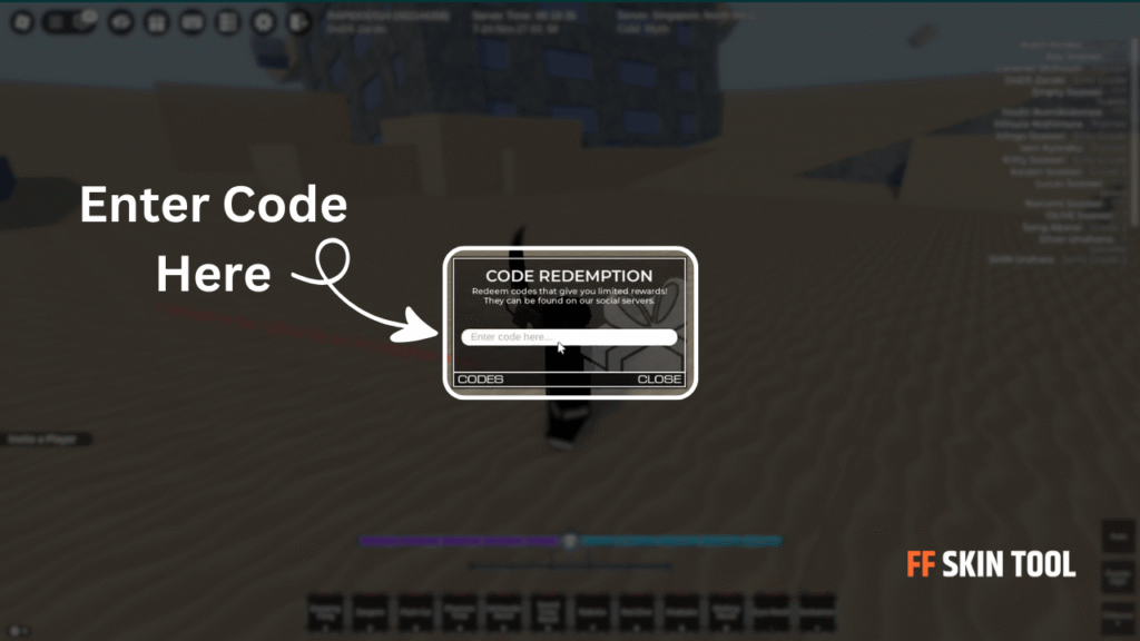 Enter Type Soul Code Here