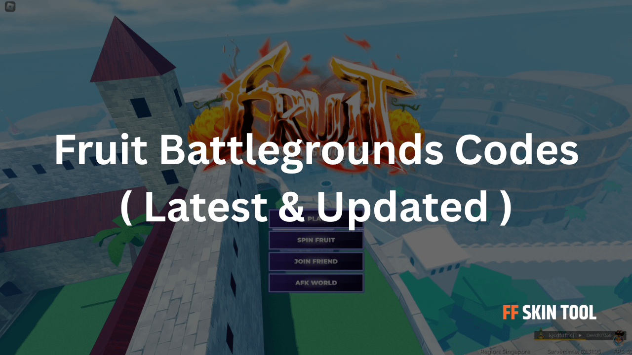 Fruit Battlegrounds Codes