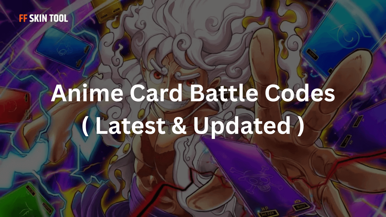 anime card battle codes