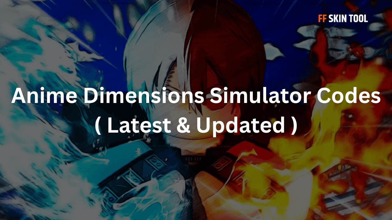 anime dimensions simulator codes