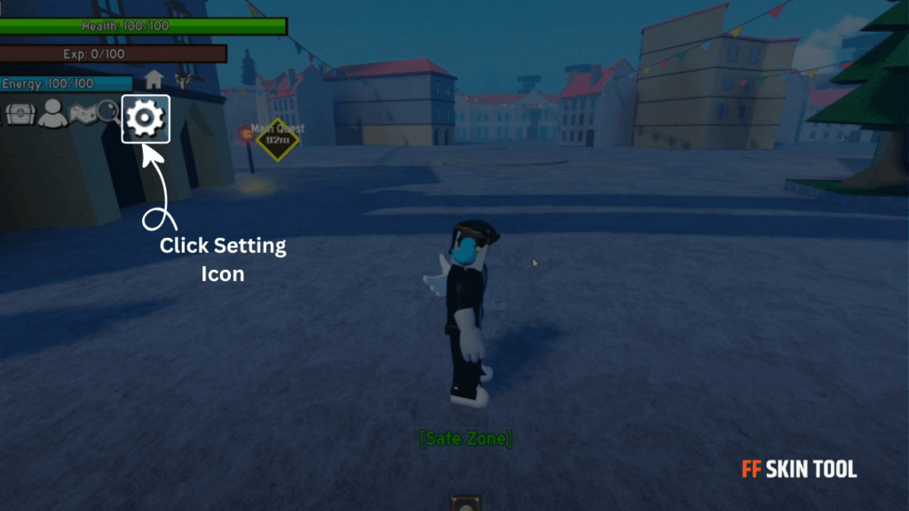 click setting icon and enter master pirate codes