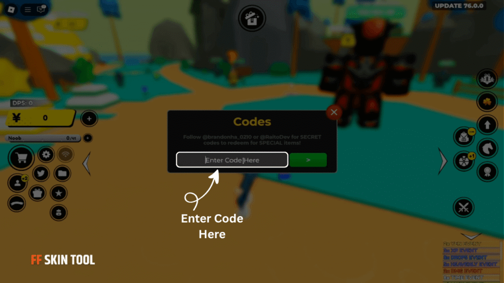 enter anime fighters simulator codes