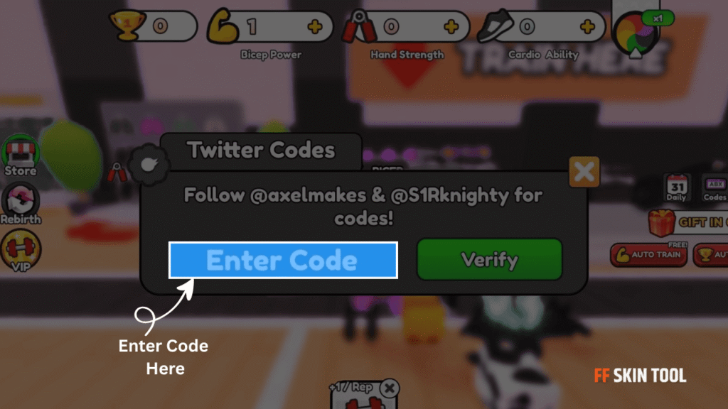 enter arm wrestle simulator codes