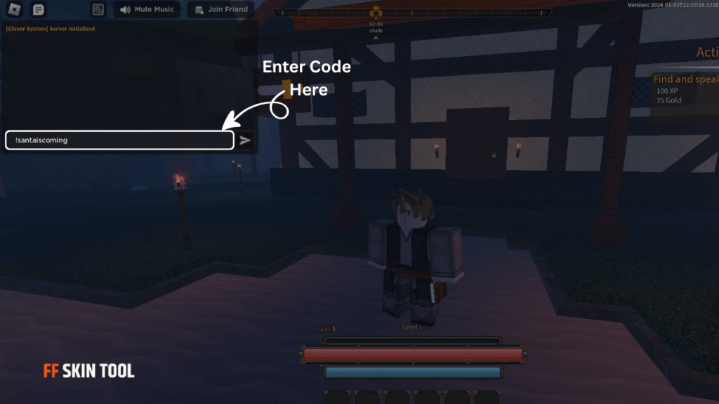 enter clover retribution codes