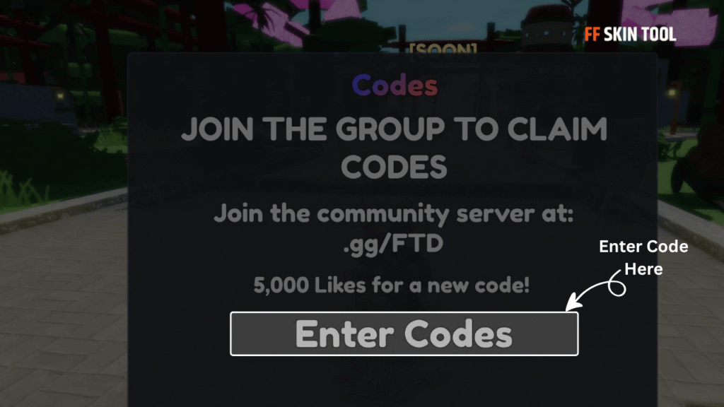 enter final tower defense codes and press enter key