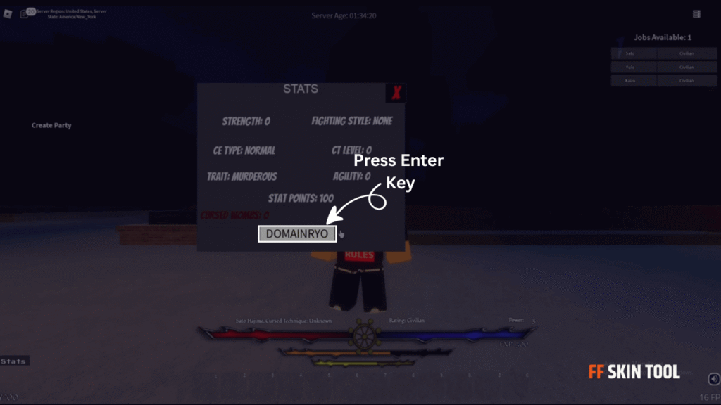 press enter key and enjoy your reward