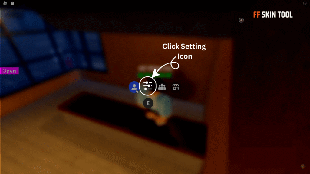 press m key and open game setting