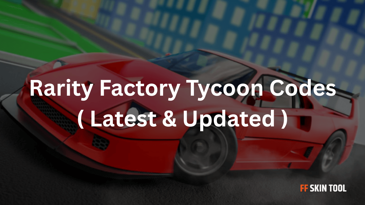 rarity factory tycoon codes