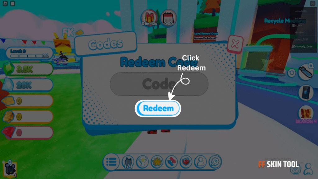 redeem pet rift game