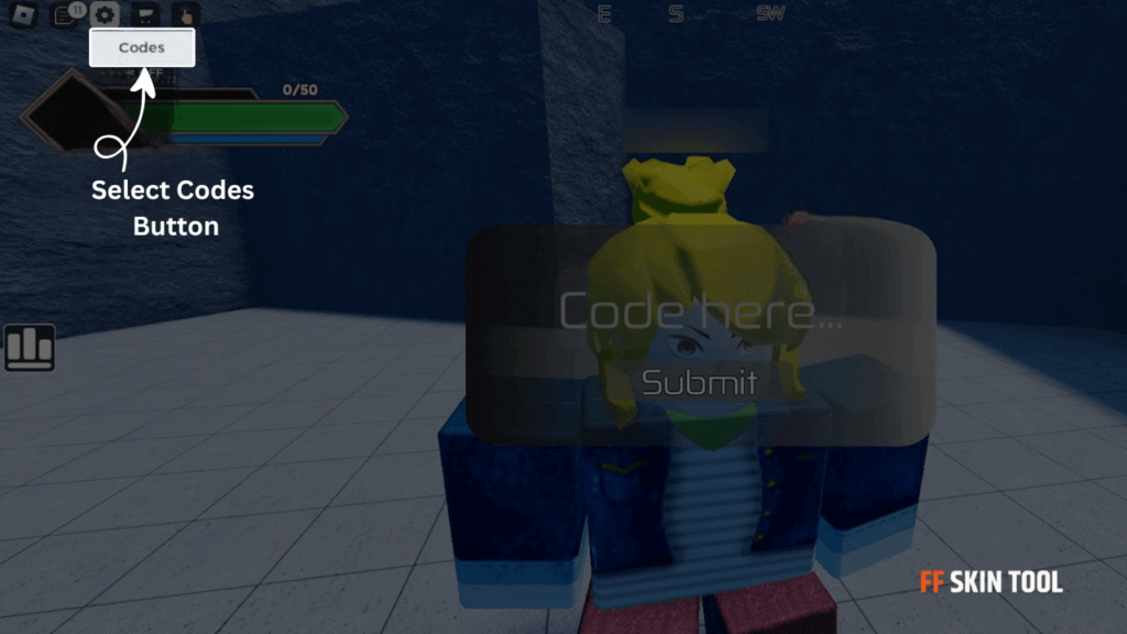 select code button and enter hunter x anomaly code